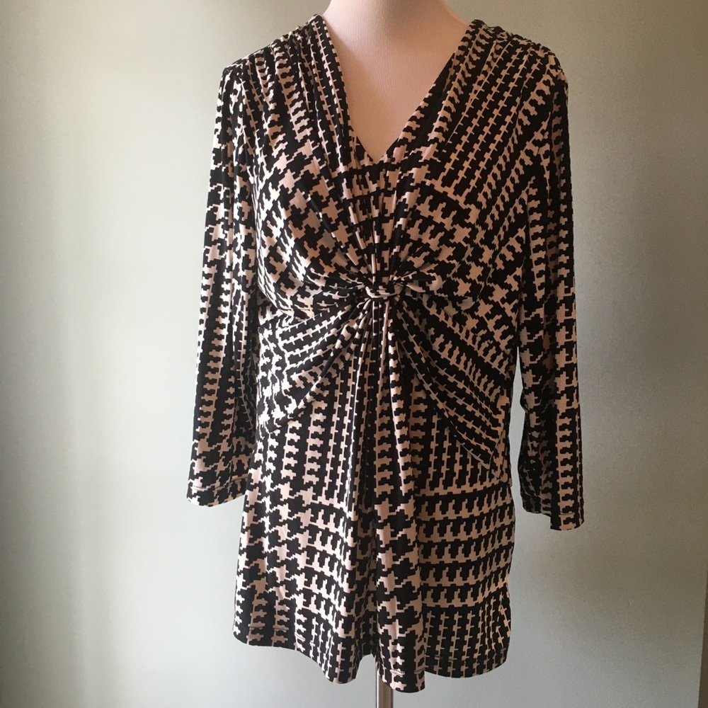Black and Bone Blouse